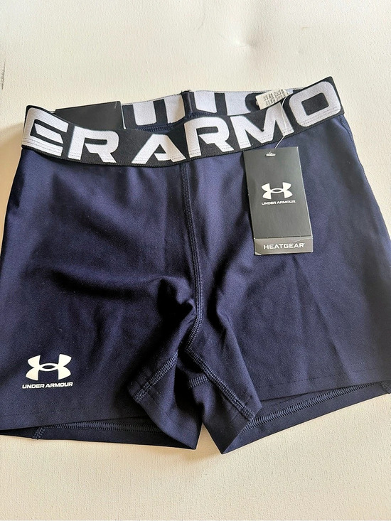 Under Armour Other - Under Armour HeatGear Compression Shorty in Blue Small NWT